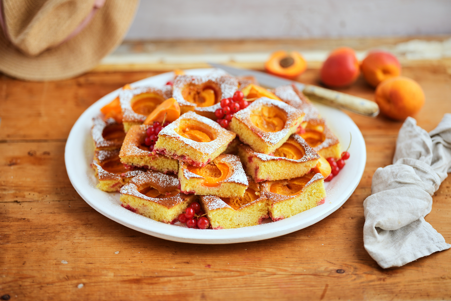 Marillen-Ribisel-Kuchen